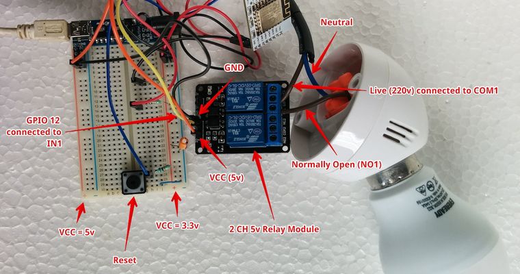 IOT - Home Automation project using Geofencing, MQTT, ESP8266 and MycroPython